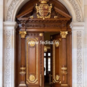 Front Entrance Classic Door Border Granite Door Frame Design No-11225