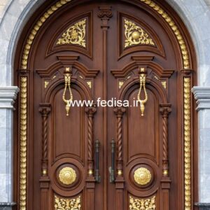 Villa Entrance Door Hall Main Door Design No-11227