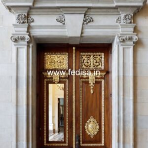 Elegant Door Design Glass Etching Designs For Pooja Doors No-11246