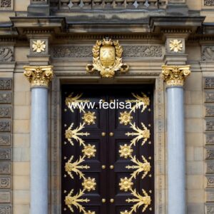 Royal Entrance Door New Main Door Design 2026 Steel No-11249
