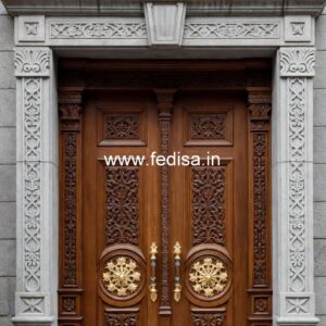 Carved Wooden Doors Dabal Door Darwaja Design No-11255