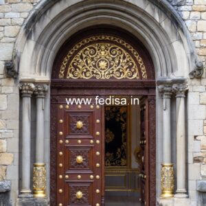 Main Door Classic Design Manichitrathazhu Door Design No-11265
