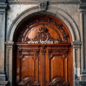 Vintage Wooden Door Sliding Door For Pooja Room No-11285