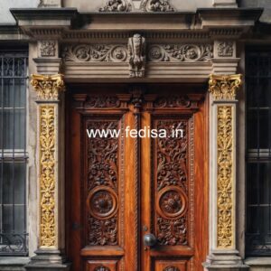 Luxury Classic Doors Black And White Door Design No-11292