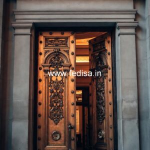 Handcrafted Wooden Door Bed Door Design No-11297