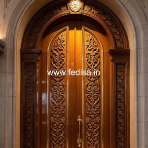 European Classic Door Printed Glass Door Design No-11299