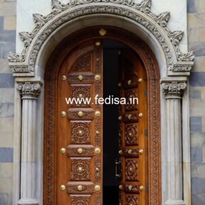 Ornate Door Design Shop Front Glass Door Design No-11303