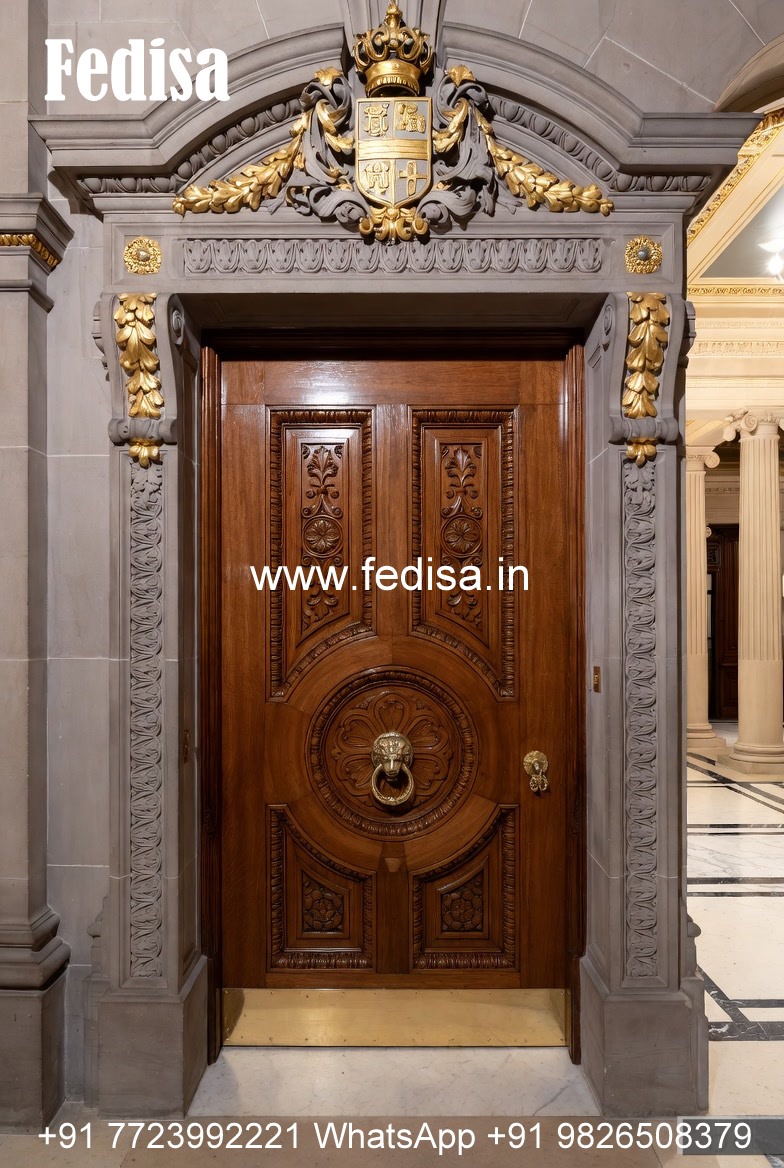 Italian Style Wooden Doors Single Door Gate No-11305