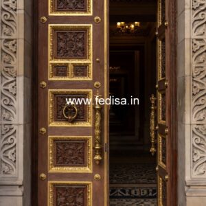 Villa Entrance Door House Wooden Door Design No-11309