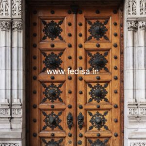 Front Entrance Classic Door Jali Ke Palle Ki Design No-11348