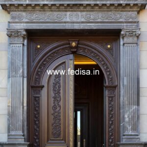 Traditional Door Design Pine Wood Door Design No-11366