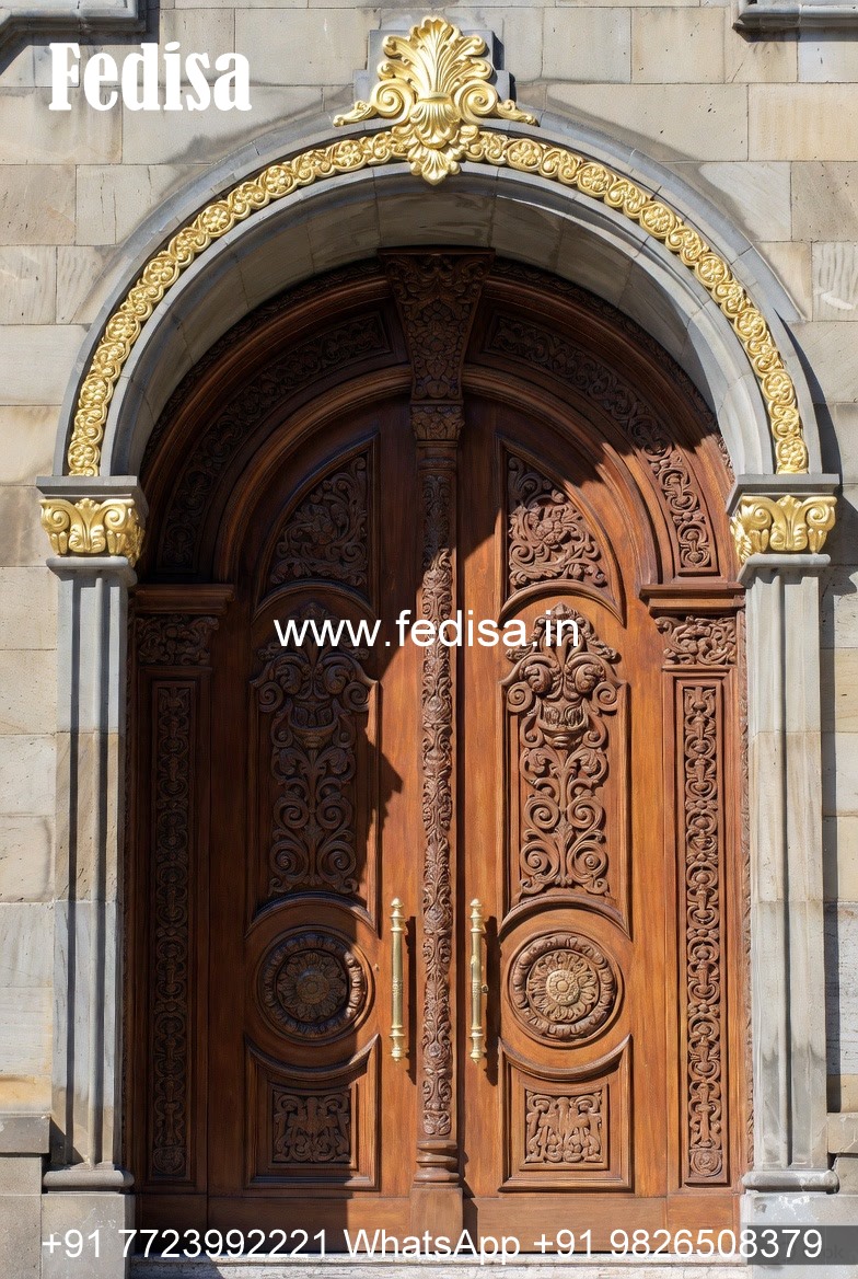 Carved Wooden Doors Main Door Ss Jali Design No-11378