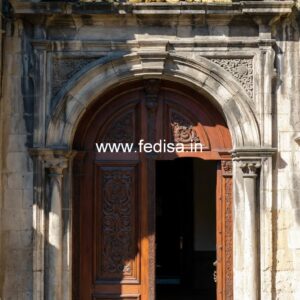 European Classic Door Simple Steel Door Design No-11381