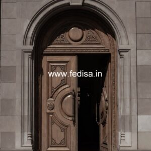 Antique Door Style Latest Pooja Room Door Design No-11411