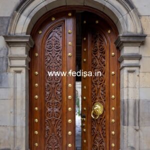 Italian Style Wooden Doors Khidki Door Design No-11428