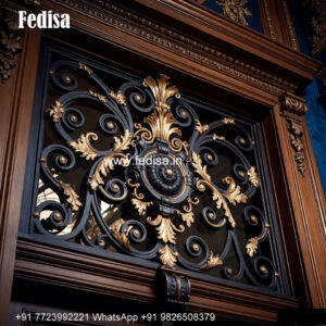 Modern Window Grill Design With Glass Jangla Design