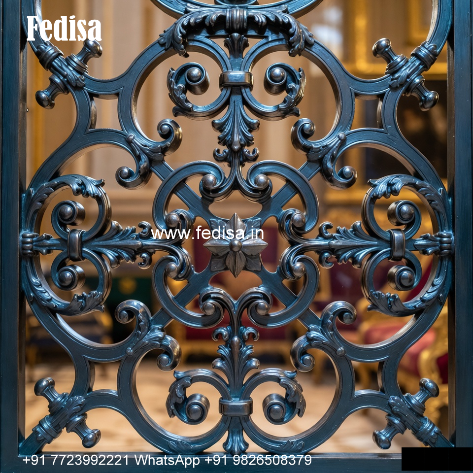 Floral Window Grill Design For Classic Homes Wall Grill Design