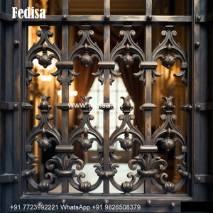 Elegant Iron Grill Design For Windows Sliding Grill Gate Design