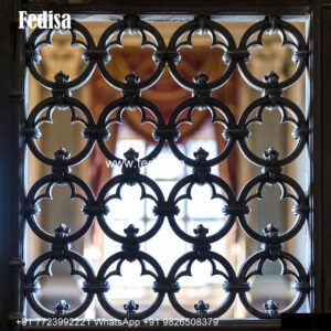 Window Grill Design For Offices House Front Grill Design