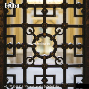 Window Grill Design With Modern Texture Balcony Cover Grill Design