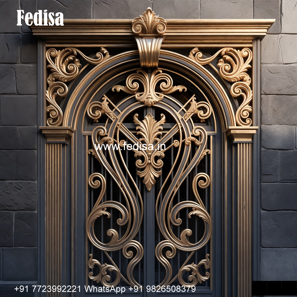 Window Grill Design For Exterior Improvement Loha Window Design