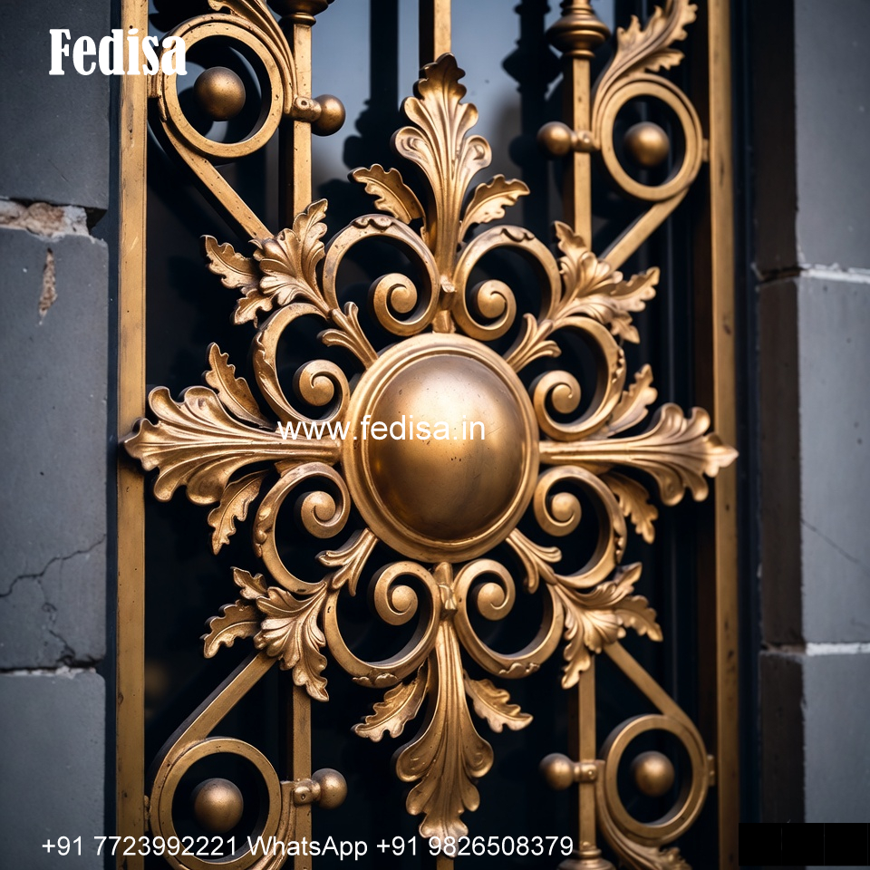 Classic Window Grill Design With Artistic Patterns Safety Door Jali Price