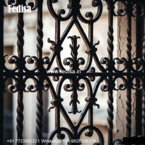 Heavy Duty Window Grill Design For Maximum Security Vertical Grill Design