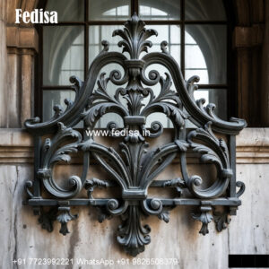 Window Grill Design With Floral Pattern For Classic Look Grill Design 2026