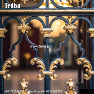 Window Grill Design With Geometric Shapes