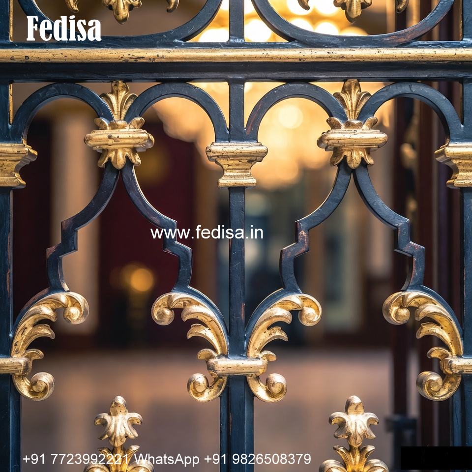 Window Grill Design With Geometric Shapes