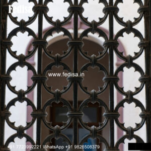 Window Grill Design With Classic Patterns Lightweight Grill Design