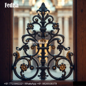 Window Grill Design With Stylish Patterns Grill Mirror Design