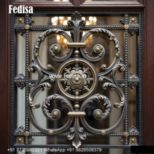 Window Grill Design With Designer Pattern Square Rod Grill Design