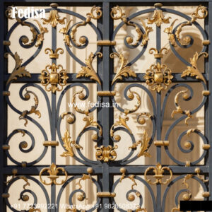 Window Grill Design With Designer Structure Square Rod Window Grill Design