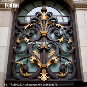 Window Grill Design With High Strength Steel Pipe Grill Design