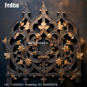 Stylish Window Grill Design With Geometric Patterns Modern Balcony Safety Grill Design