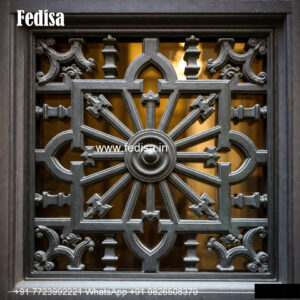 Classic Window Grill Design With Artistic Style Window Grill Color Design