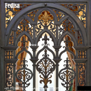 Window Grill Design With Modern Geometry Gate Ka Grill