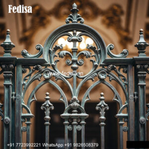 Window Grill Design With Modern Appeal Compound Wall With Grill Design