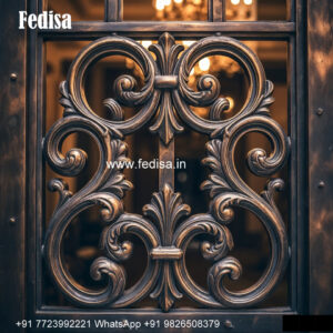 Window Grill Design With Designer Pattern Design Grill Balcony