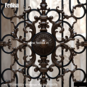 Classic Window Grill Design With Artistic Patterns 2026 Grill Design