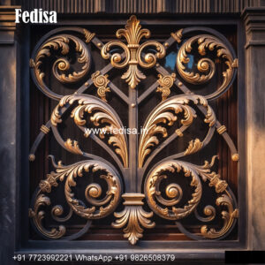 Iron Window Grill Design With Elegant Finish Steel For Window Grills