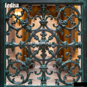 Window Grill Design For Villa Exterior Fixed Grill Design