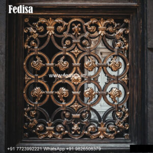 Unique Iron Grill Design For Windows Round Bar Window Grill Design