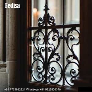 Window Grill Design With Floral Patterns Grill Design Price