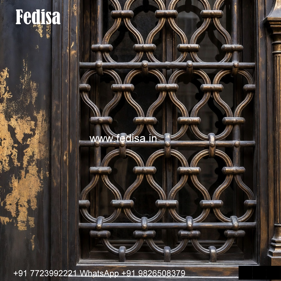 Creative Window Grill Design Patterns Wrought Iron Grills For Balcony