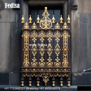 Window Grill Design With Decorative Borders Grill Gate Design Single Door