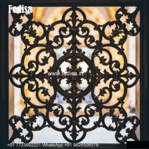 Window Grill Design With Modern Appeal Front Door Design Grill