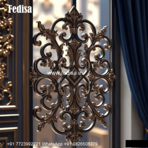 Window Grill Design With Classic Patterns Front Steel Grill Design With Glass