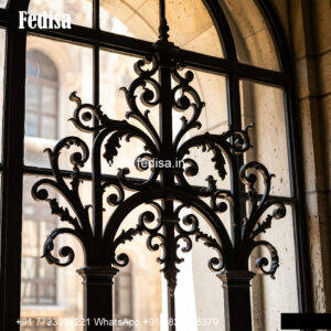 Window Grill Design With Creative Structure Steel Ka Grill Ka Design